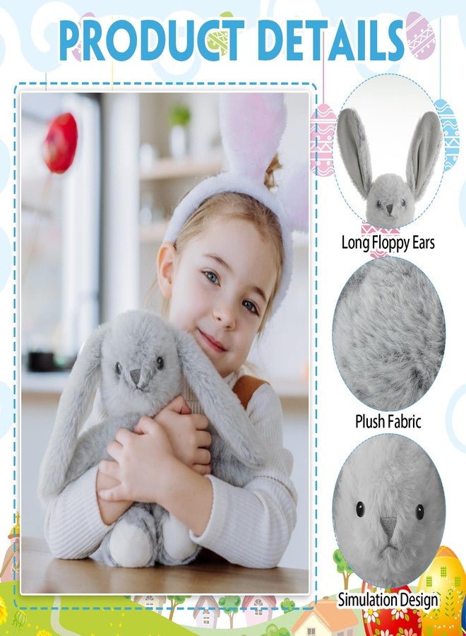 Arrowbash 10 Pack Easter Bunny Stuffed Animals Bulk 13.5 Inch Plush Bunny Toys Fluffy Cute Rabbits with Long Ears for Boys Girls Easter Gift, Birthday Baby Shower Party Favor - Image 3